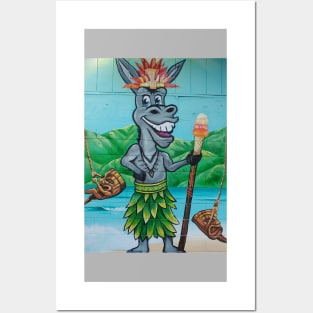 Ice Cream Donkey Posters and Art